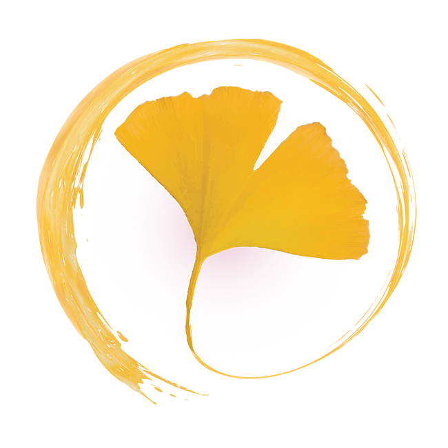 logo flor fondo